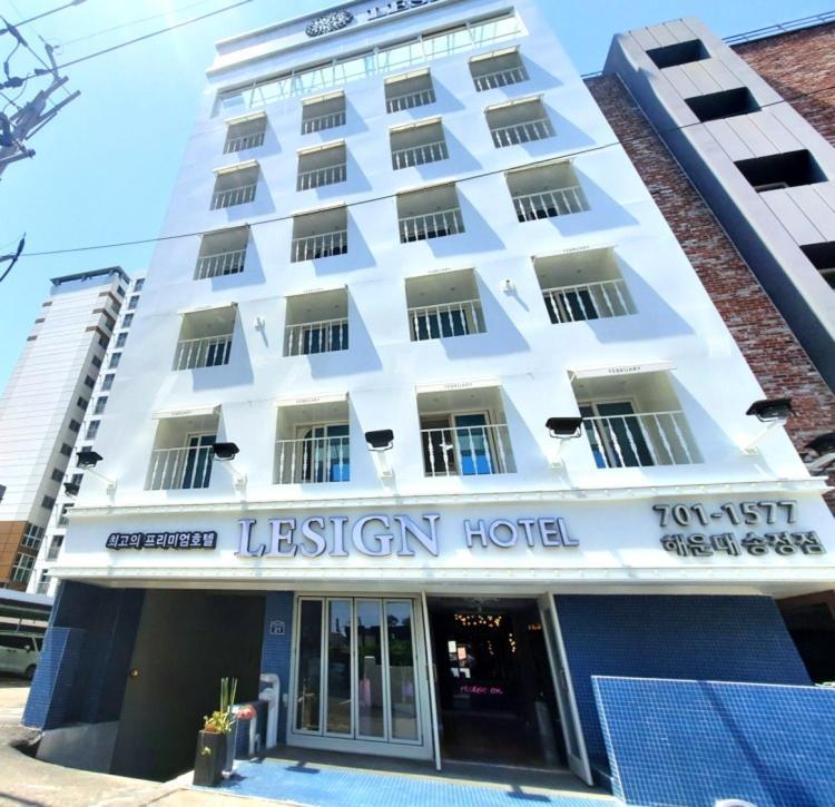 Songjeong Lesign Hotel Busan Exterior foto